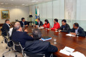 Governador Beto Richa recebe representantes da APP. Curitiba, 23/04/2014.