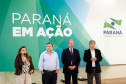 Diretores das escolas estaduais da região de Pitanga estiveram nesta terça-feira (6) no Palácio Iguaçu para discutir investimentos e os desafios da educação. Os 48 gestores foram recebidos pelo vice-governador, Flávio Arns, e pelo secretário da Educação Paulo Schmidt.