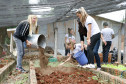 Os alunos do 9º ano do Colégio Estadual Rocha Pombo, em Capanema, no Sudoeste, agora têm uma nova atribuição na escola. Eles ficaram responsáveis pela horta da escola, de onde já foram colhidas verduras que enriqueceram a merenda escolar no almoço dos 192 estudantes que permanecem em tempo integral no colégio.13-05-14.
