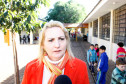 Novo Colégio Estadual Jardim Canadá, em Cascavel, Rosane Holowka Polidório, pedagoga. 28-05-14.  