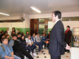 Quatro escolas da rede estadual na região de Ivaiporã, no Norte Central Paranaense, receberam a visita de um representante do Ministério Público, que conversou com alunos e professores. Os temas tratados incluíram o Estatuto da Criança e Adolescente, direitos e deveres dos estudantes, respeito aos profissionais e colegas, responsabilidade dos pais e o uso de drogas.