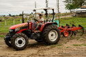 Novo trator para o Colégio Agrícola da Lapa. 06/11/2014.