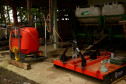 Novo pulveriizador e nova roçadeira para o Colégio Agrícola da Lapa. 06/11/2014.