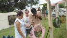 Plantas aromáticas e pista tátil oferecem novas experiências aos alunos especiais de escola em Tapejara, Noroeste do Paraná.