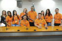 Jovens senadores, que participam do Projeto Jovem Senador 2014, em dia de atividade legislativa na Comissão de Educação, Cultura e Esporte (CE).