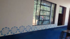 O prédio que abriga o Colégio Estadual Irma Rodrigues da Cruz, do município de Diamante do Sul, está passando por uma grande transformação no visual, graças ao empenho dos alunos da disciplina de Arte Contemporânea.