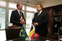 Cônsul-geral e cônsul honorário do Reino da Bélgica fazem visita de cortesia na Secretaria de Educação.