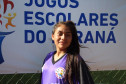 “Participar dos jogos é maravilhoso, as outras atletas nos respeitam e através dos jogos fazemos novas amizades e trocamos experiências”, disse a atacante Sara, de 17 anos, do Colégio Estadual Indígena Sérgio Krigrivaja Lucas