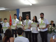 Os estudantes que conquistaram as medalhas de prata e bronze foram premiados entre junho e agosto deste ano em cerimônias regionais no Estado. Na foto, evento do NRE Londrina.