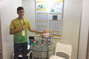 Os estudantes Lucas Boscariole Silva (foto), de 15 anos, e Gustavo Palote da Silva Martins, de 16 anos, fizeram parte das delegações brasileiras na Expo-Science Internacional 2017, em Fortaleza (CE) e na Olimpíada Internacional de Linguística (IOL), em Dublin (Irlanda), respectivamente. Os estudantes participam de oficinas multidisciplinar com o atendimento especializado no Núcleo de Atividades de Altas Habilidades/Superdotação (Naahs) no Colégio Estadual Vicente Rijo, em Londrina (Norte do Estado).