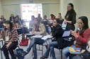 Teve início nesta segunda-feira (14), em Curitiba, as oficinas de formação continuada aos profissionais que atuam no curso de Formação de Docentes – normal em nível médio, ofertado pela rede estadual de ensino. Cerca de 200 professores e funcionários dos Núcleos Regionais de Educação participando da formação, que acontece até quinta-feira (17). As oficinas têm duração de 32 horas que serão somadas para avanço no plano de carreira dos profissionais.