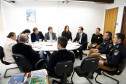 Reunião de trabalho entre a Secretaria da Educação e Secretaria da Segurança Pública e Administração Penitenciária.