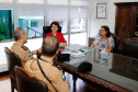 Na manhã desta quarta-feira (07), a secretária se reuniu com o comando do 12o Batalhão da PM, responsável pela segurança do bairro Vila Izabel, onde a secretaria está instalada.