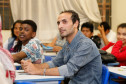 Mohamed iniciou o curso na semana passada no Instituto de Educação do Paraná Erasmo Pilotto, em Curitiba, com oito estudantes da Nigéria, Argélia, Estados Unidos, Nicarágua, El Salvador, Egito, Peru e Haiti.