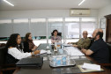 Secretaria Estadual de Educação do Paraná; Reunião no gabinete da secretária Ana Seres Trento Comin sobre o Plano Nacional Curricular da Educação Base. 02-04-18. Foto: Hedeson Alves