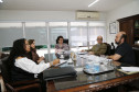Secretaria Estadual de Educação do Paraná; Reunião no gabinete da secretária Ana Seres Trento Comin sobre o Plano Nacional Curricular da Educação Base. 02-04-18. Foto: Hedeson Alves