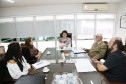 Secretaria Estadual de Educação do Paraná; Reunião no gabinete da secretária Ana Seres Trento Comin sobre o Plano Nacional Curricular da Educação Base. 02-04-18. Foto: Hedeson Alves