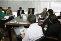Secretaria Estadual de Educação do Paraná; Reunião com a Secretária Lucia Cortez no gabinete com representantes da APP. 17-04-18. Foto: Hedeson Alves