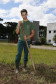 Secretaria Estadual de Educação do Paraná; CEEP Newton Freire Maia, curso de Meio Ambiente com o projeto de revetalização de áreas verdes do colégio, na foto o aluno Lucas Felipe Batista da Costa. 17-04-18. Foto: Hedeson Alves