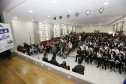 Secretaria Estadual de Educação do Paraná; Colégio Estadual Sagrada Familia em Campo Largo, palestra com representantes dos três poderes, Geração Atitute. 11-05-18. Foto: Hedeson Alves