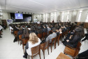 Secretaria Estadual de Educação do Paraná; Colégio Estadual Sagrada Familia em Campo Largo, palestra com representantes dos três poderes, Geração Atitute. 11-05-18. Foto: Hedeson Alves
