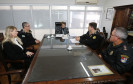 Secretaria Estadual de Educação do Paraná; Reunião no gabinete da Secretária Luciz Cortez com o Coronel Monteiro da PM. 21-05-18. Foto: Hedeson Alves