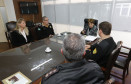 Secretaria Estadual de Educação do Paraná; Reunião no gabinete da Secretária Luciz Cortez com o Coronel Monteiro da PM. 21-05-18. Foto: Hedeson Alves