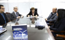 Secretaria Estadual de Educação do Paraná; Secretária Lucia Cortez recebe em seu gabinete representantes da Itaipu. 04-06-18. Foto: Hedeson Alves