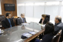Secretaria Estadual de Educação do Paraná; Secretária Lucia Cortez recebe em seu gabinete representantes da Itaipu. 04-06-18. Foto: Hedeson Alves