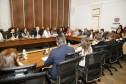 Secretaria Estadual de Educação do Paraná; Reunião com os chefes dos núcleos no GGi do Palácio Iguaçu com a presença da Secretária Lucia Cortez. 11-06-18. Foto: Hedeson Alves