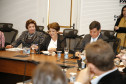 Secretaria Estadual de Educação do Paraná; Reunião com os chefes dos núcleos no GGi do Palácio Iguaçu com a presença da Secretária Lucia Cortez. 11-06-18. Foto: Hedeson Alves