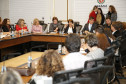 Secretaria Estadual de Educação do Paraná; Reunião com os chefes dos núcleos no GGi do Palácio Iguaçu com a presença da Secretária Lucia Cortez. 11-06-18. Foto: Hedeson Alves