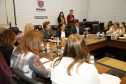 Secretaria Estadual de Educação do Paraná; Reunião com os chefes dos núcleos no GGi do Palácio Iguaçu com a presença da Secretária Lucia Cortez. 11-06-18. Foto: Hedeson Alves