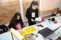 Secretaria Estadual de Educação do Paraná; Alunos do Colégio Estadual Aline Picheth participam de oficinas no SEED LAB. 12-07-18. Foto: Hedeson Alves