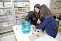 Secretaria Estadual de Educação do Paraná; Alunos do Colégio Estadual Aline Picheth participam de oficinas no SEED LAB. 12-07-18. Foto: Hedeson Alves