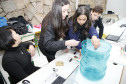 Secretaria Estadual de Educação do Paraná; Alunos do Colégio Estadual Aline Picheth participam de oficinas no SEED LAB. 12-07-18. Foto: Hedeson Alves
