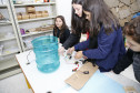 Secretaria Estadual de Educação do Paraná; Alunos do Colégio Estadual Aline Picheth participam de oficinas no SEED LAB. 12-07-18. Foto: Hedeson Alves