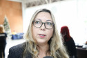 Secretaria Estadual de Educação do Paraná; II Simpósio de Neurociencias Aplicada e Educação Especial no auditório da FAculdade Bagozzi, na foto  Siana do Carmo de Oliveira Franco Bueno .Departamento de Educação Especial - DEE.  23-10-18. Foto: Hedeson Alves