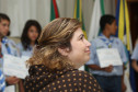 Joara da SEED, representando o vice-governador e secretário da educação Flávio Arns.