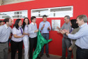 Campo Bonito - O governador Beto Richa inaugura a Escola Municipal Lauro Luiz, anuncia a conclusão da unidade de saúde da mulher e da criança, recape asfáltico da Avenida Paraná¡ e repassa recursos para os programas de calcário e de estradas rurais, em Campo Bonito, região Oeste do Paraná. Participaram da solenidade; prefeito de Campo Bonito Antonio Carlos Dominiak, deputados Nereu Moura e Hélio Rusch.