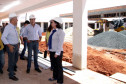 O governador Beto Richa visita as obras do Centro Estadual de Educação Profissional de Ibaiti.