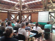 Durante dois dias de evento, em Paranaguá, foram ministradas palestra, oficinas, além da realização de prática de campo no Parque Floresta Estadual do Palmito visando à efetivação do Programa Parque Escola.