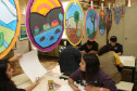 O evento é resultado do trabalho realizado nas oficinas de artes durante as atividades complementares. 