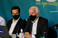 Renato Feder e Darci Piana na abertura do Encontro de Diretores