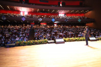 Secretário Renato Feder apresentou dados da Educação municipal e estadual, destacando bom desempenho do Paraná. Foto: Ari Dias/AEN