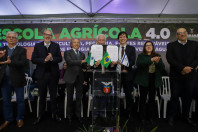 Evento sobre a modernizacao do projeto da da Escola Agrícola 4.0 e parceria com Israel.