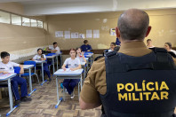 Treinamento de Segurança Escolar Avançado em escolas da rede estadual