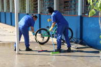 Programa Mãos Amigas conta com equipe feminina para atendimento a colégios da rede estadual em Curitiba