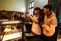 Programa Partiu Museu promove visitas guiadas para alunos da rede estadual