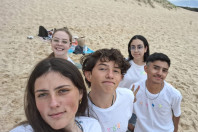 Alunos de 2024 do Ganhando o Mundo começam a retornar com bagagem cheia de aprendizado